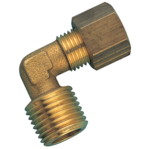 13280-10-14 10MM OD X 1/4inch BSPT Male Brass Elbow