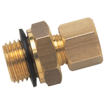 13485-10-14 10MM OD X 1/4inch BSPP Male Brass Adaptor