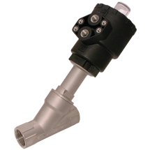 Stainless Steel Angle Seat Valve with Namur Interface