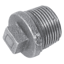 C146-2 Beaded, Solid Plug (Fig 146) Galvanised