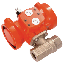 Pneumatic Actuated Valves 2.1/2inch Dble.Act Brass Ball Valve