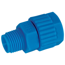 PP1-12-38 Male Connector 12 X 3/8