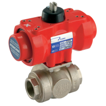 Pneumatic Actuated Valves 2inch Sa T Port