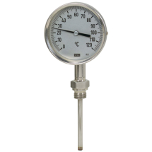 WTG100-TE-120  0-120 Deg St.St  Case Thermometer