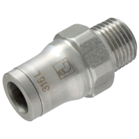 LF3800 Push-in Fittings Stainless Steel