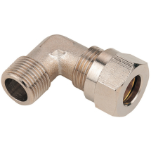 2018-5682 06MM X 1/4inch BSPT Male Stud Elbow Plated