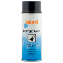 Ambersil Acrylic Paint Matt Black RAL 9011