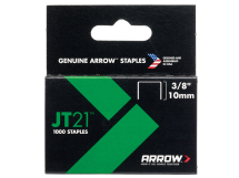 JT21 T27 Staples 10mm (3/8in) Box 1000