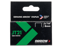 JT21 T27 Staples 8mm ( 5/16in) Box 1000