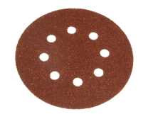 Perforated Sanding Discs 125mm Medium Fine (Pack of 5)