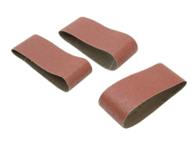 Sanding Belts 75 x 457mm 100g (Pack of 3)