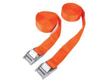 Cam Buckle Tie Down Straps Twin Pack 2.5m