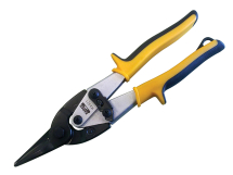 MA421 Yellow/Blue Aviation Compound Snip Straight Cut 250mm (10in)