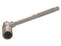 Scaffold Spanner 14mm Knurled Titanium Handle Steel Socket