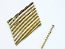 2.8 x 75mm 28° Stick Nail Ring Shank Galvanised (2000)