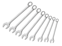 Combination Spanner Set of 9 Imperial 1/4 to 3/4in AF