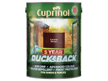Ducksback 5 Year Waterproof for Sheds & Fences Autumn Brown 5 Litre