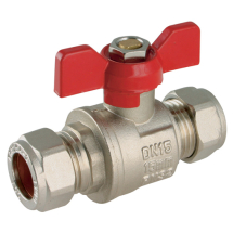 Ball Valves 15Mm Od Procomp Red Butterfly Handle