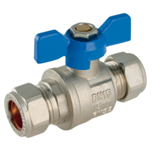 Ball Valves 15Mm Od Procomp Blue Butterfly Handle