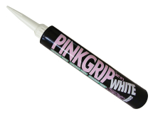 Pinkgrip Solvent Free Cartridge White 380ml