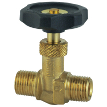Valves 3/8inch BSPT Equal Male Brass Needle Valve