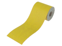 Aluminium Oxide Sanding Paper Roll Yellow 115mm x 50m 120g