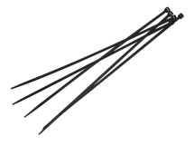 Cable Ties Black 300mm x 4.8mm Pack of 100