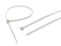 Heavy-Duty Cable Ties White 600mm x 9mm Pack of 10