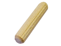 Wood Dowels Fluted 40 x 10mm (Pack of 35)
