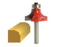 Router Bit TCT 9.5mm Rounding Over 1/4in Shank