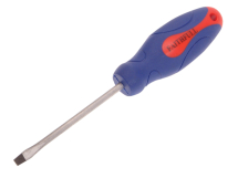 Soft-Grip Screwdriver Slotted Flared Tip 4mm x 75mm