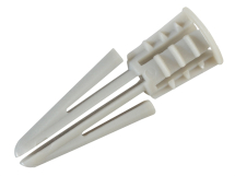 Nylon Plasterboard Plugs 4mm Forge Pack 10