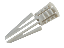 Nylon Plasterboard Plugs 4mm Forge Pack 25