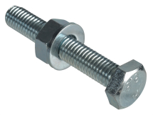 High Tensile Set Screw ZP M10 x 60mm Forge Pack 2