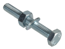 High Tensile Set Screw ZP M10 x 70mm Forge Pack 2