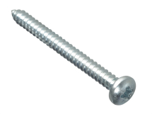 Self-Tapping Screw Pozi Pan Head ZP 2in x 10 Forge Pack 8