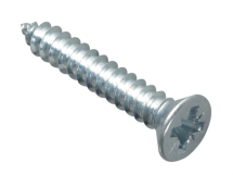 Self-Tapping Screw Pozi CSK ZP 1in x 8 Forge Pack 20