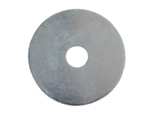 Flat Mudguard Washers ZP M10 x 50mm Forge Pack 6