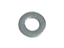 Flat Washers DIN125 ZP M4 Forge Pack 100