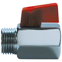 Ball Valves 1/8inch BSP Mini Ball valve M/F Red Handle