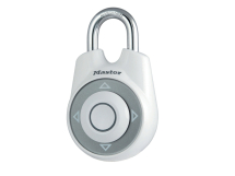 One Directional Movement Combination 55mm Padlock - White