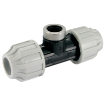 PE-710.025 25MM OD X 3/4inch BSPP Female Tee Polypipe