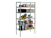 S450-31 Galvanised Shelving with 6 Shelves