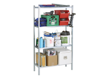 S450-31 Galvanised Shelving with 4 Shelves