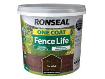 One Coat Fence Life Dark Oak 5 Litre