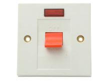 Flush DP Switch & Neon 30A