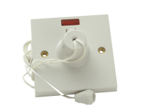 Ceiling Switch & Neon 45A Double Pole