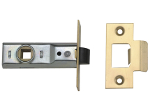 Tubular Mortice Latch 2648 Polished Brass 76mm 3in Box