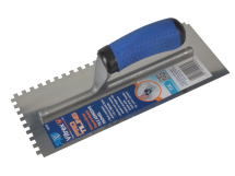 Professional Notched Adhesive Trowel 6mm Stainless Steel 11in x 4.1/2in