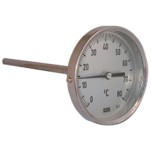 WTG63160-120  0-120 Deg Bi-Metallic Thermometer